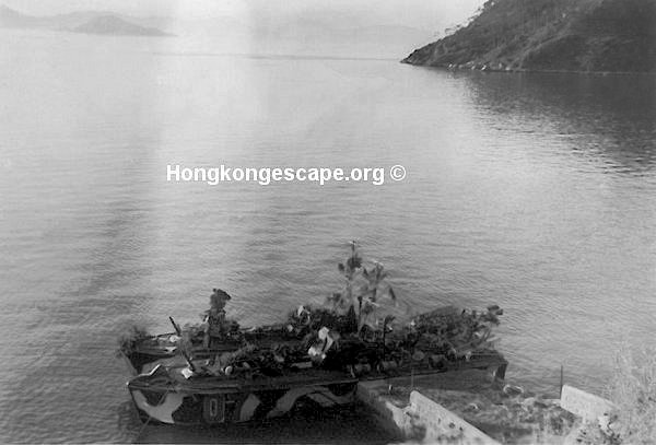 MTB 07 & 09 under camouflage in Telegraph Bay by day  prior to the escape on Christmas Day 1941.     
    Photo from the Hide collection ©