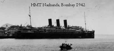 SS Narkunda in Bombay. Photos from Ashby & Collingwood collections ©