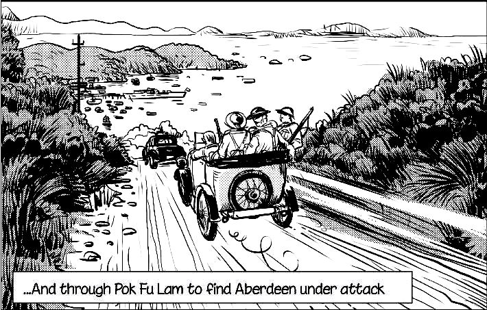 On the road to Aberdeen 
	Picture from the SCMP ©