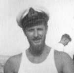 Sub-Lt Jack Eager RNVR killed when MTB 26 was sunk with all hands in the Balaclava of the sea. 
	Photo from the Hide collection ©