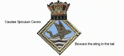 HERO Crest, Beware the Sting in the Tail.  
	Click here to read The Balaclava of the Sea.