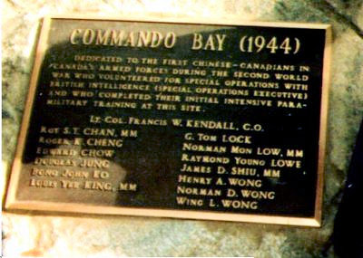 Mike Kendall Comando Bay Plaque ©
	Click here for more