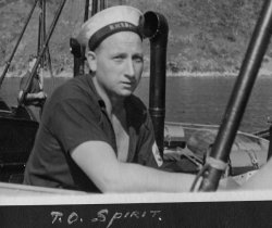 PO Bob Spirit wounded in the Balaclava action & later along with PO Alf Hunt survived the sinking of the Lisbon Maru. 
	Photo from the Hide collection ©