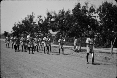 The Mwadui Askari marching band 
Photo from the Hide family collection ©