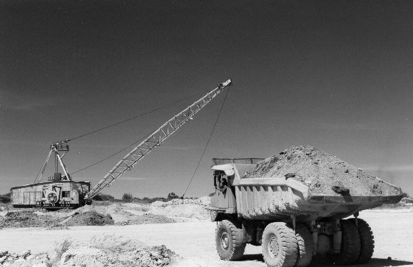 Mwadui Largest Walking Dragline in the world