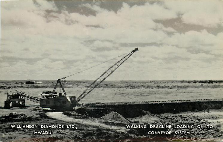 Mwadui Walking Dragline