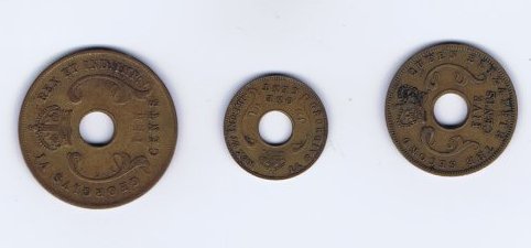 East African coins