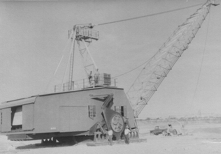 The giant Mwadui walking dragline